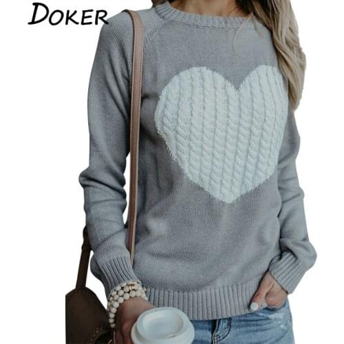 Женские вязаные пуловеры Doker China At AliExpress
