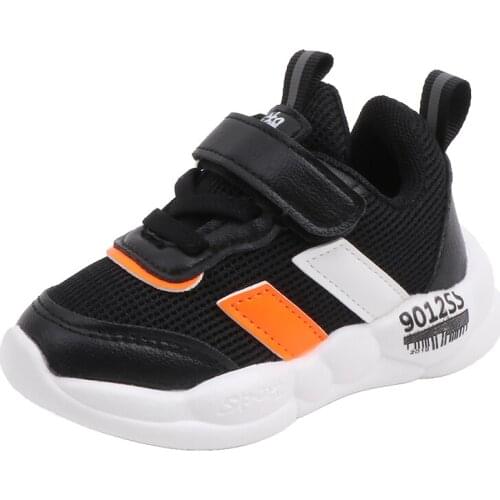 Toddler Boys Shoes Strap Soft Breathable Sport Running Shoes Casual Fashion Sneakers Little Girls Kid Infant Walking Tennis Shoe