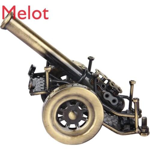 Pure Copper Cannon Model Feng Shui Copper Cannon Decoration Metal Cannon Home Feng Shui Decoration Office Opening Gift