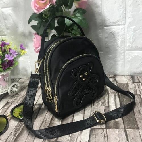 Fashion College Backpack Female Style Animal Pattern Black Laptop School Backpack High Capacity Waterproof Travel Backpacks