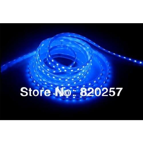 5Meter 12vdc 60leds/M Led Strip Lights With 3-Chip 5050 smd Superbright Blue Color