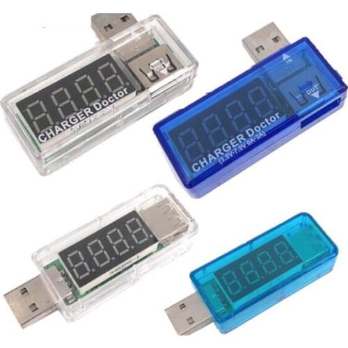 1pcs USB Charger Power Detector Battery Capacity Tester Voltage Current Meter KWS-05
