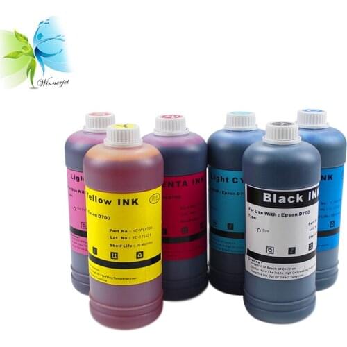 Winnerjet 6 bottle 1000ml pigment ink For Epson XP-15000 Printer with 6 colors