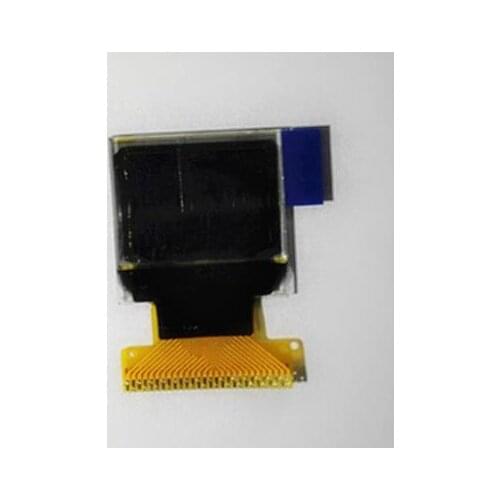 0.66 inch OLED display 64x48 dot matrix blue light can be seen under the sun