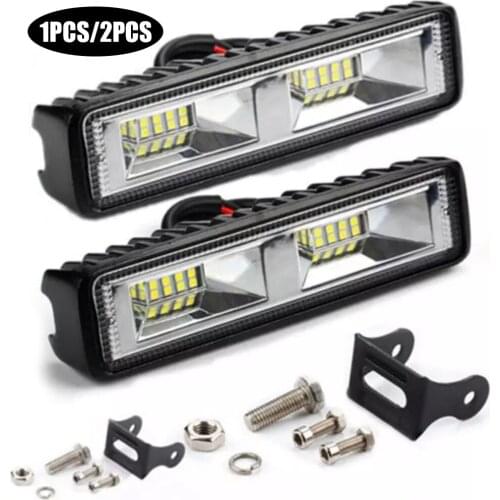 1-2PCS LED Headlights 9-32V For Auto Motorcycle Truck Boat Tractor Trailer Offroad Working Light IP67 LED Work Light Spotlight