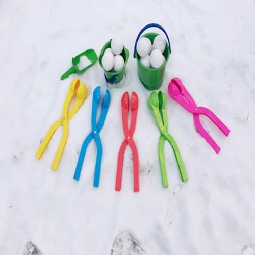 1pc/lot Winter Snow Ball Maker Sand Mold Tool Kids Toy Lightweight Compact Snowball Scoop Fight Outdoor Sport Tool Toys