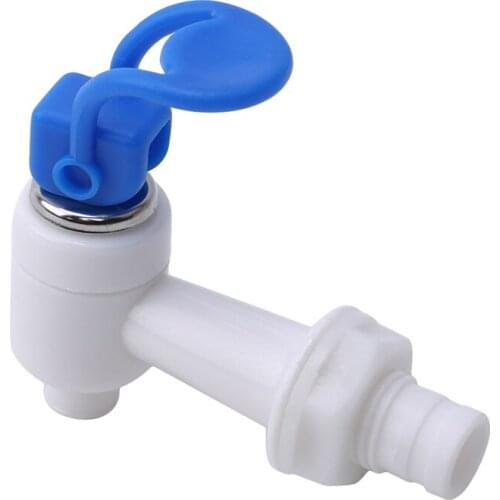 1Pc Universal Type Large Adjustable Faucet Hot And Cold Water Nozzle Switch Blue Red Plastic Water Dispenser Faucet Accessories
