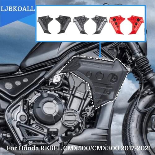 2018 2019 CMX 500 CMX 300 Motorcycle Radiator Side Guard Fairing Cover Protector Panel for Honda REBEL CMX500 CMX300 2017-2021