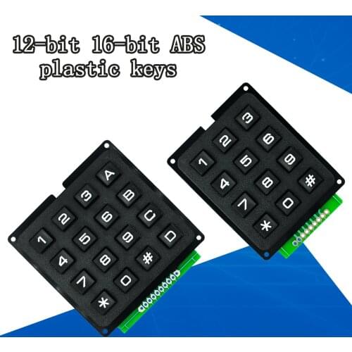 4 x 4 4 x 3 Matrix Array 12 16 Keys 4*4 4*3 Switch Keypad Matrix Keyboard Module for Arduino