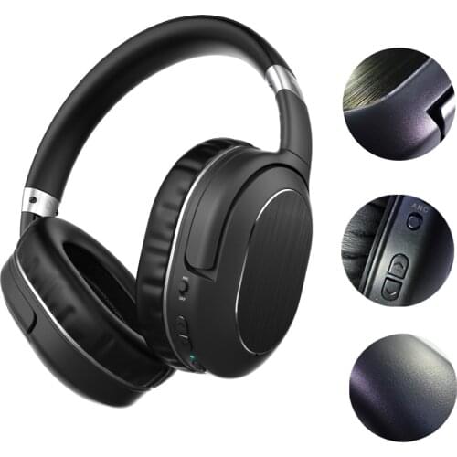 True ANC Wireless Headphones Active Noise Cancellation Bluetooth Headphone QCC3003 ANC Headset Microphone HIFI Sound For 12 pro