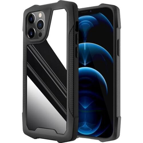 Armor Metal Shockproof Soft PC TPU Phone Case For iPhone 12 11 Pro Max X XR XS Max 7 8 Plus SE2020 12Mini Bumper Back Cover