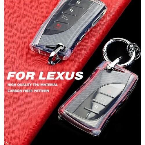 Solf TPU Car Remote Key Case Cover For Lexus IS ES GS GX LS500H NX RX LX LC RC 200 250 570 ES200 ES300H ES350 2018 2019 4 Button