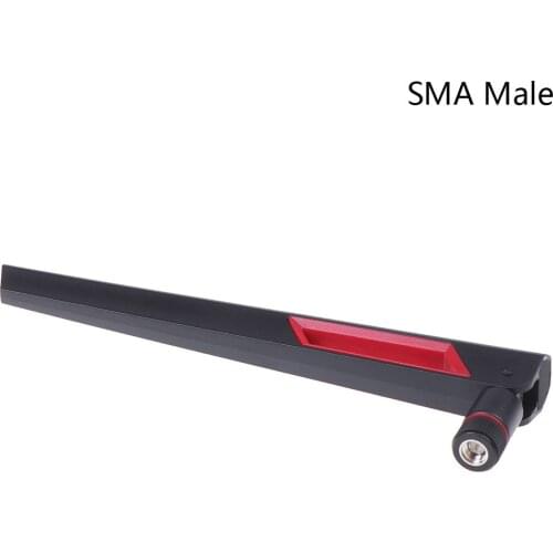 Dual band WIFI Antenna 2.4G 5G 5.8Gh RP SMA Male Universal Antennas Amplifier WLAN Router Antenne Booster