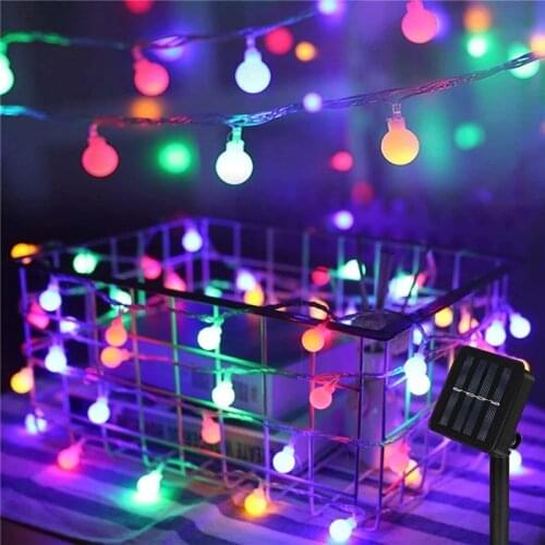 8 Modes Solar String Lights 200 LEDs Outdoor IP65 Waterproof Fairy Lights for Garden Yard Home Party Wedding Decor