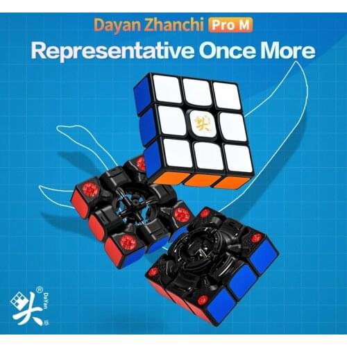 DaYan ZhanChi Pro M 3x3 Magnetic Speed Cube DaYan 3x3x3 Cube Magic ZhanChi Pro M Magic Cube for Children