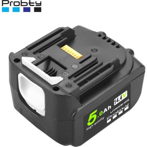 14.4V 5.0Ah Rechargeable Li-ion Battery For Makita 14V Power Tools 5000mAh Batteries BL1460 BL1430 1415 194066-1