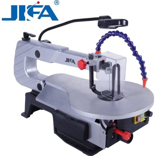 Woodworking Scroll Saw 150W Wood Scroll Saw 406mm Max Cutting Width Jig Saw 127mm Height Saw Blade Drawloom