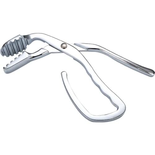 Stainless Steel Grill Grate Lifter Tool Grill Lifter Gripper Anti-Hot BBQ Charcoal Tongs Clip Grill Accessories