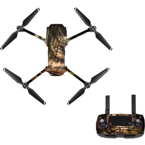 Scenery Style 5 Decal Skin Sticker For DJI Mavic Pro Drone + Remote Controller + 3 Batteries Protection Film Cover