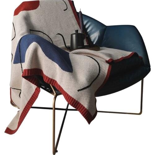 Spring and Autumn Thin Blanket Office Nap Blanket Sofa Blanket Single Cover Leg Summer Air Conditioning Blanket Summer Blanket