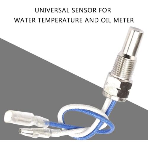 1/8 NPT Water Temperature Oil Temperature Sensor New High Precision Water and Oil Temperature Sensor Car Meter Sensor Sender