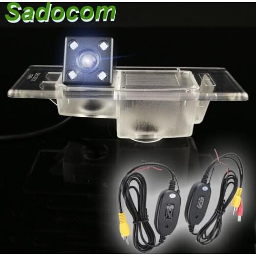 Wireless monitor CCD HD with LEDS night vision for 2015 Kia Sorento L Hyundai Sonata 9 car rear view camera reversing park kit