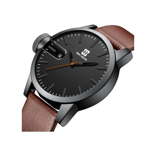 BEN NEVIS Top Luxury Brand Men Quartz Watch Waterproof Sport Business Leather Wrist Watch for Men Clock Male Relogio Masculino