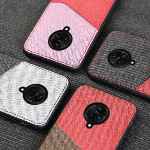 Luxury Plush Fabrics Soft Back Card Case For Vivo Iqoo Neo Case Cotton Linen Cloth Phone Cases For Vivo Nex 3 X30 X27 Pro Coque