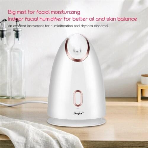 Electric Facial Steamer Face Care Nano Mist Humidifier Fast Heating Moisturizing For Home Women Hydrating Anti-aging Wrinkle 45