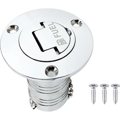 Gas Fill Keyless Cap for Hose Deck Fill FUEL Character Style