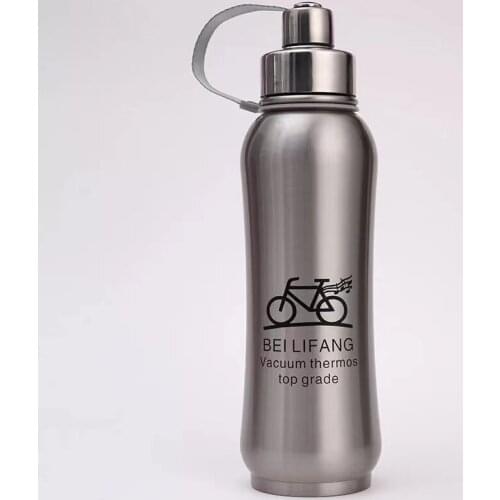 Insulation cup stainless steel 304 outdoor portable water cup commercial water jug 800ml stainless steel water bottle