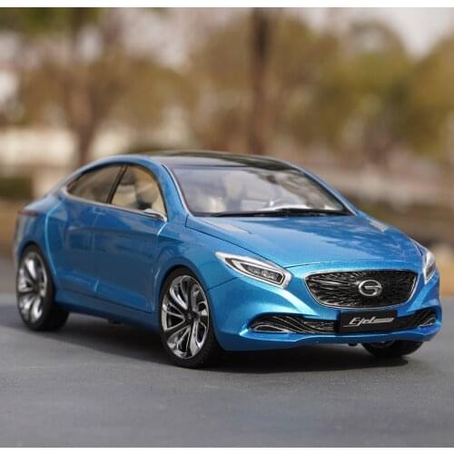 Collectible Original 1:18 Gac Trumpchi E-jet Range-extended Electrical Concept Vehicle Transformer Diecast Car Model for Gift