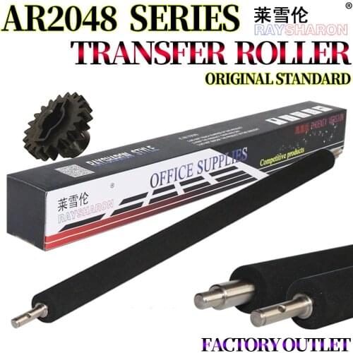 Transfer Roller With Gear For Use in Sharp AR 2048 2348 2648 S D U N MX-2658 3558N U SF-S201S 261N U NGERH0419QSC1 NROLR0241QSZ1