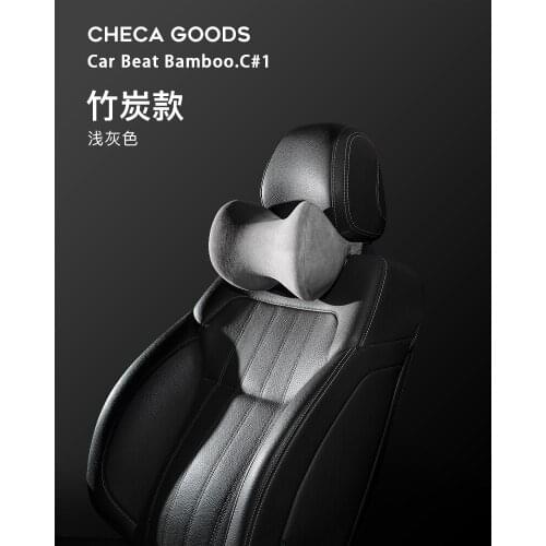 Car Seat Headrest a Pair of Car Neck Pillow Headrest Lumbar Support Pillow Set inside the Car Supplies