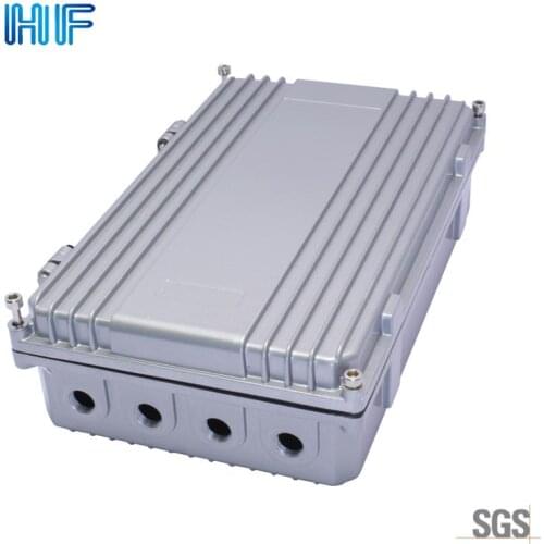 Die cast aluminum waterproof junction box plastic distribution box metal amplifier shell shielding box
