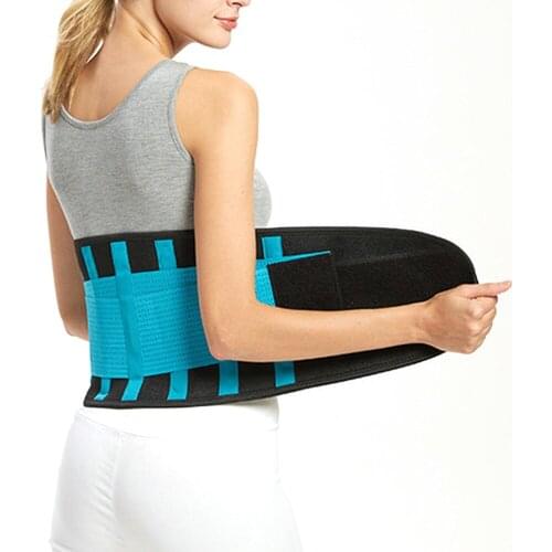 Self Heating Lumbar Lower Back Brace Support Belt Adjustable Double Pull Waist Men Women Herniated Disc Sciatica Pain Relief