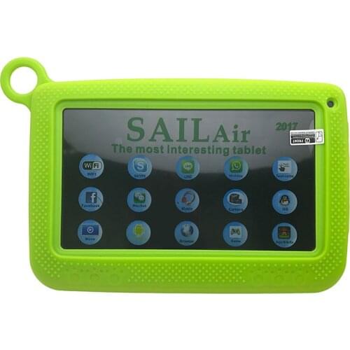 Touchscreen Dual Camera SAIL Air Brand Cheap New 7" Tablet PC Quad Core Android 4.4 for African children With Little Gift