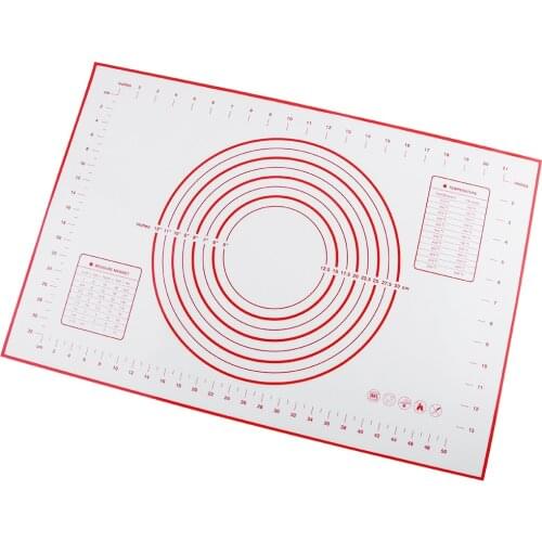 60*40cm Table Silicone Baking Mats Dough Rolling And Cutting Pad Pizza Dough Fondant Cake Pastry Tools