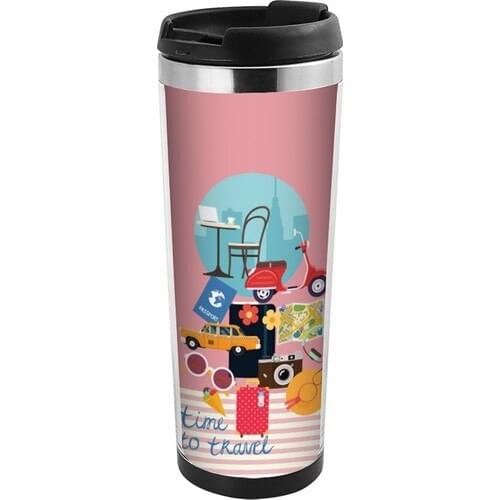 Allmug In-Steel Color Thermos-Travel