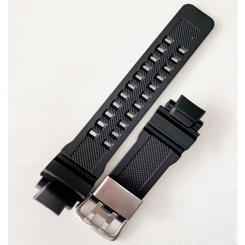 Waterproof Silicone Watchband for Mens GW-A1100 G-1400 GW-4000 GA-1000 Series Watch Straps Band Replace