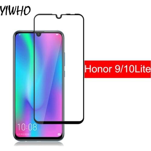 Protective glass on for huawei honor 9 light screen protector honor 10 lite armor tempered glas tremp honer honor9 cam case 9h