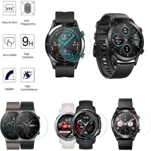 Tempered Glass Film Screen Protector for Huawei Watch GT 2 42mm 46mm /GT2 Pro/Honor Watch GS pro Accessories