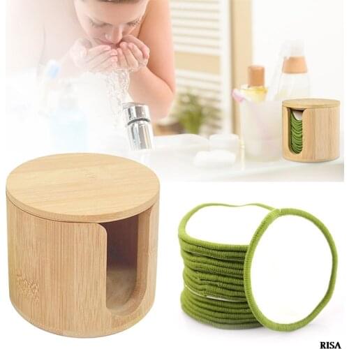 1/10/16pcs Washable Bamboo Cotton Makeup Remover Pads Set Reusable Soft Facial Clean Pads Cleaning Remover Cotton