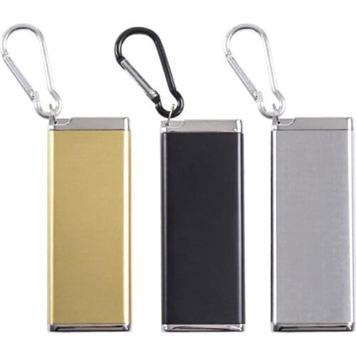 1pc Portable Aluminum Pocket Cigar Cigarette Case Box Storage Tobacco Holder Container Men Gift