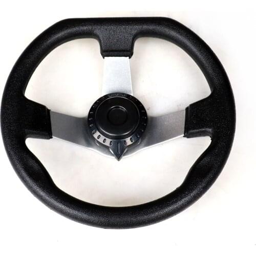 2021 New 270mm Universal Steering Wheel for Go Kart 110CC Replacement Accessories PU