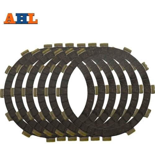 AHL Motorcycle Clutch Friction Plates Set For YAMAHA XVS400C XVS 400 C Drag star DS4 1998-2014 Clutch Lining #CP-00017