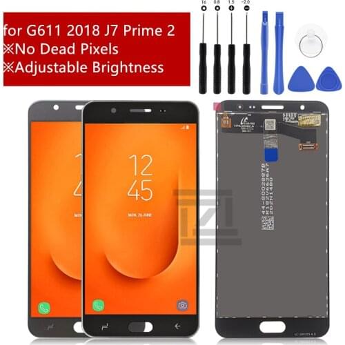For SAMSUNG Galaxy j7 prime 2 lcd g611 2018 Touch Screen Digitizer assembly For SAMSUNG G611 screen replacement repair parts