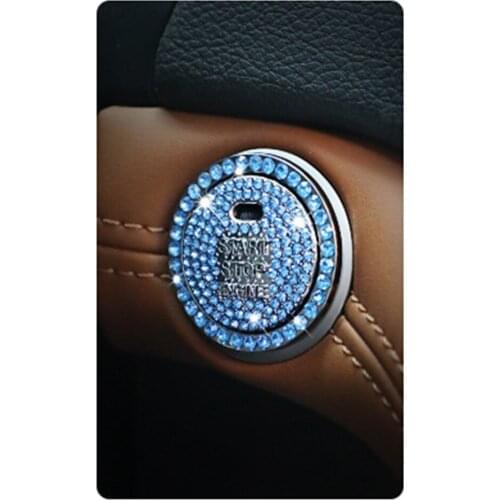 Start Button Sticker Switch Universal Accessories Bling Decor Ignition