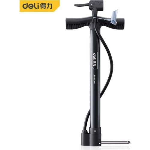 Deli 160Psi Mini Bike Pump Bicycle Hand Air Pump Tire Inflator Valve MTB Road Cycling Pump High Quality Bicycle Accessories