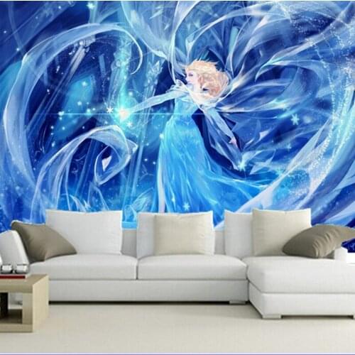 The custom 3D murals,Cartoons Girls wallpapers papel de parede,living room sofa TV wall bedroom wall paper